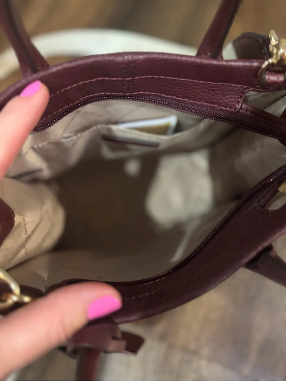MICHAEL Michael Kors structured pebbled